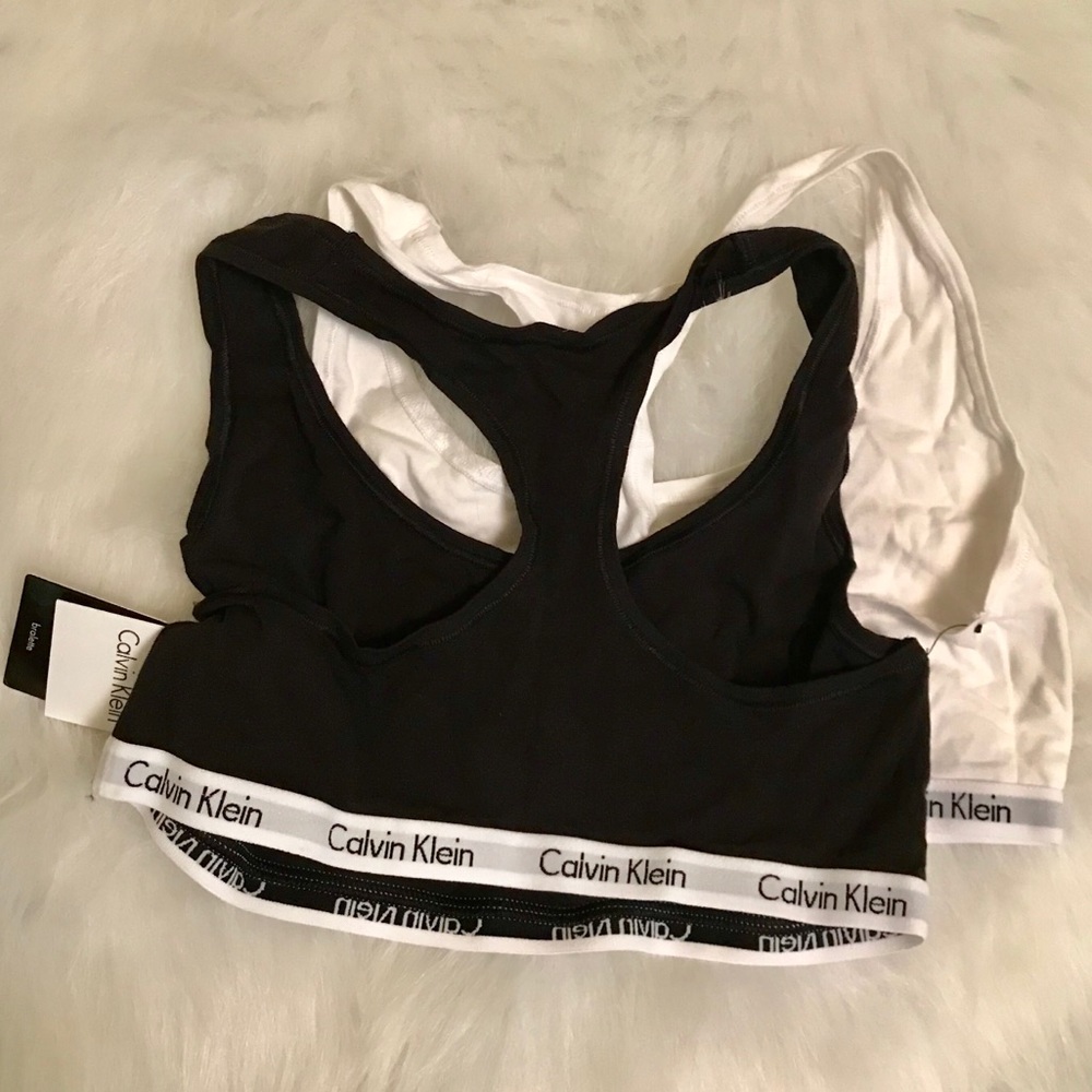 Calvin Klein Sports Logo Bralette